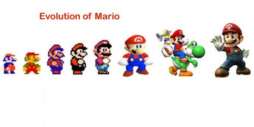 list if all mario games